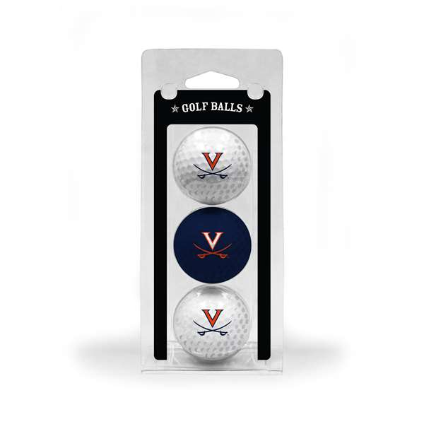 Virginia Cavaliers Golf 3 Ball Pack 25405   
