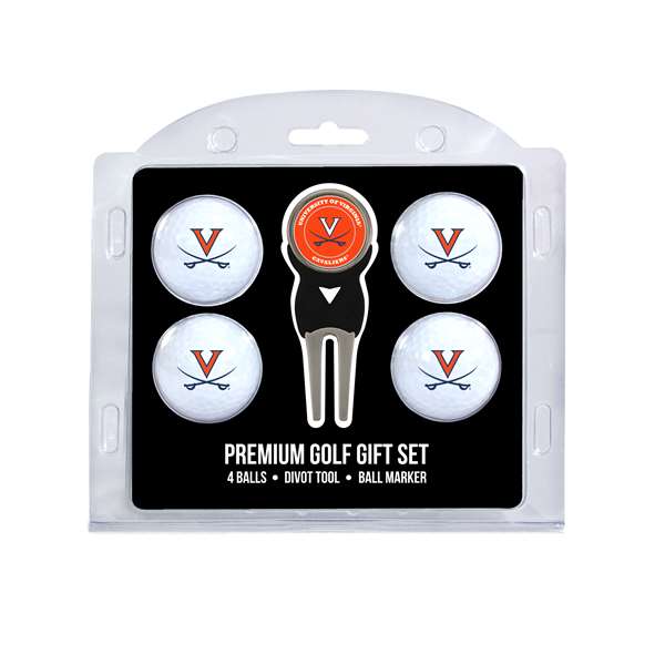 Virginia Cavaliers Golf 4 Ball Gift Set 25406   