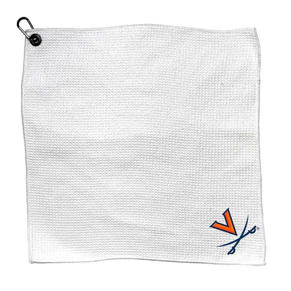 Virginia Cavaliers Microfiber Towel - 15" x 15" (White) 