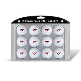 Virginia Tech Hokies Golf Dozen Ball Pack 25503