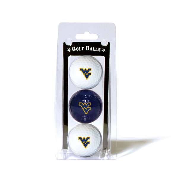 West Virginia Mountaineers Golf 3 Ball Pack 25605