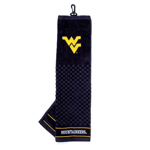 West Virginia Mountaineers Golf Embroidered Towel 25610