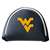 West Virginia Mountaineers Putter Cover - Mallet (Colored) - Printed