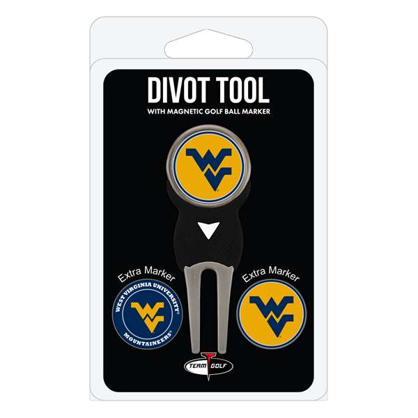 University of West Virginia Mountaineers Golf Signature Divot Tool Pack  25645