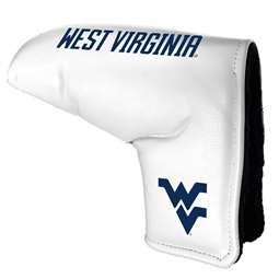 West Virginia Mountaineers Tour Blade Putter Cover (White) - Printed 