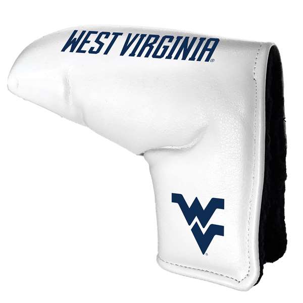 West Virginia Mountaineers Tour Blade Putter Cover (White) - Printed 