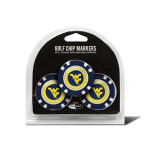 West Virginia Mountaineers Golf 3 Pack Golf Chip 25688   