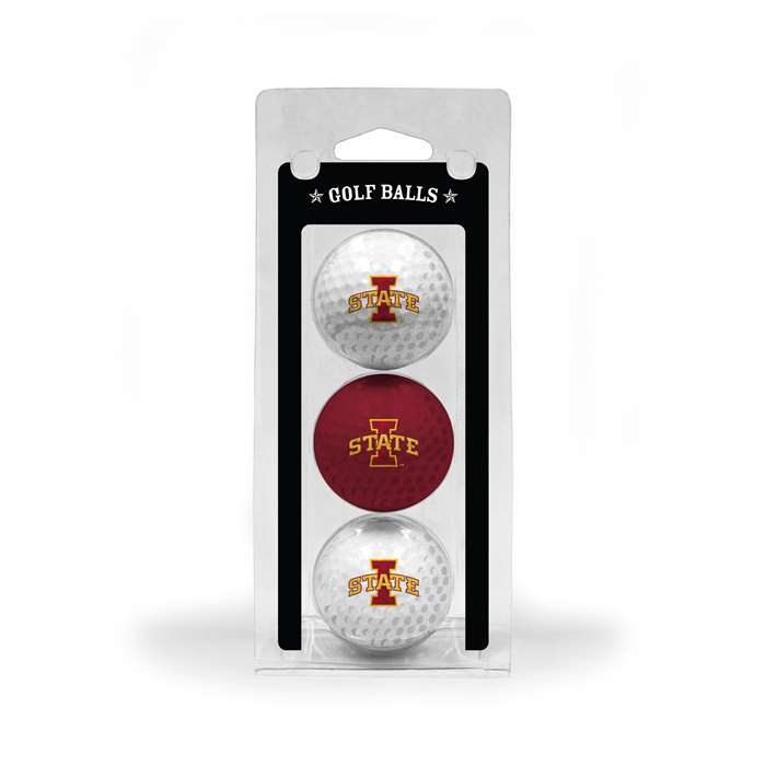 Iowa State University Cyclones Golf 3 Ball Pack 25905