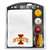 Iowa State Cyclones 16" X 40" Microfiber Towel Golf Gift Set - White 