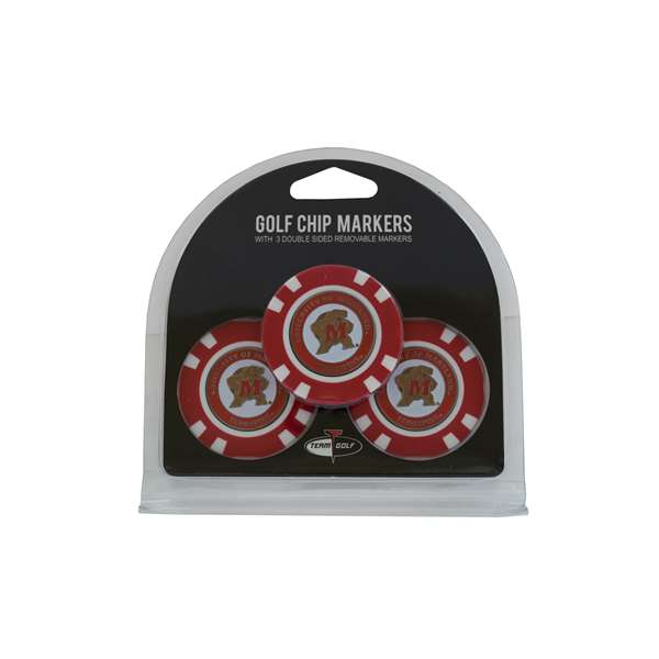 Maryland Terrapins Golf 3 Pack Golf Chip 26088   