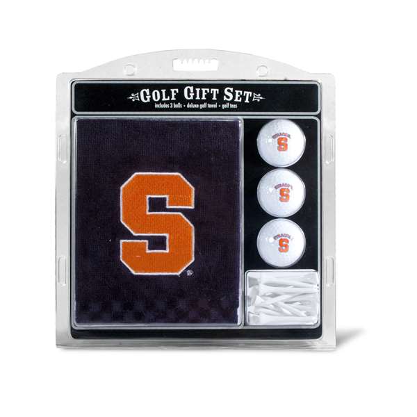 Syracuse Uninversity Orange Golf Embroidered Towel Gift Set 26120