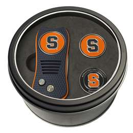 Syracuse Uninversity Orange Golf Tin Set - Switchblade, 2 Markers 26159   