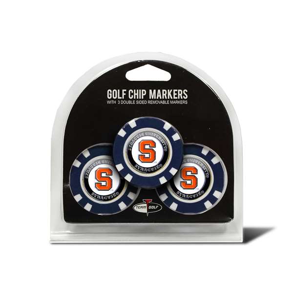 Syracuse Uninversity Orange Golf 3 Pack Golf Chip 26188