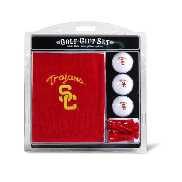 Southern California USC Trojans Golf Embroidered Towel Gift Set 27220