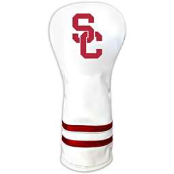 Southern California USC Trojans Vintage Fairway Headcover (White) - Printed