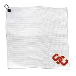 Southern California USC Trojans Microfiber Towel - 15" x 15" (White) 