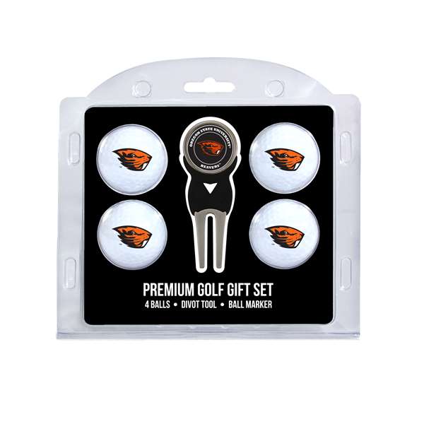 Oregon State University Beavers Golf 4 Ball Gift Set 27406