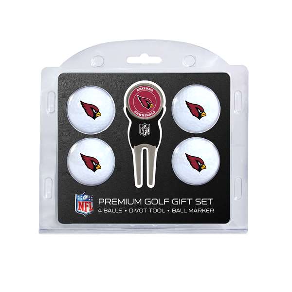 Arizona Cardinals Golf 4 Ball Gift Set 30006   