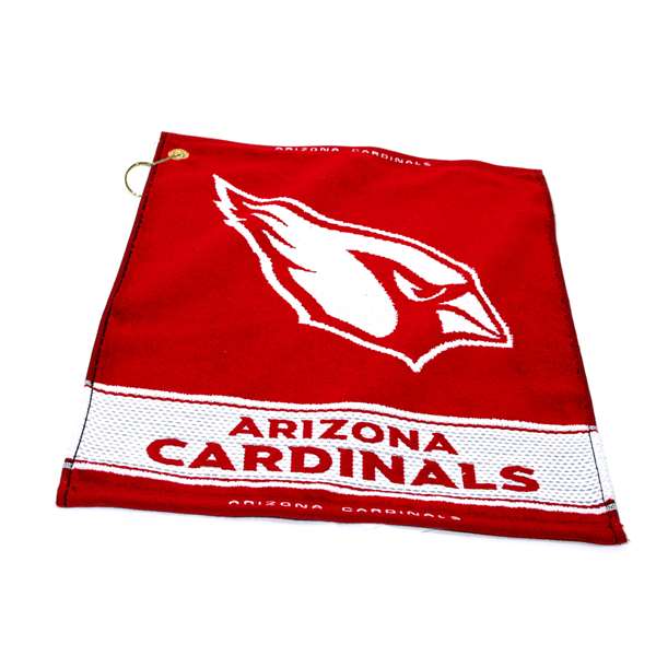 Arizona Cardinals  Jacquard Woven Golf Towel