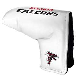 Atlanta Falcons Tour Blade Putter Cover (White) - Printed