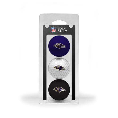 Baltimore Ravens Golf 3 Ball Pack 30205