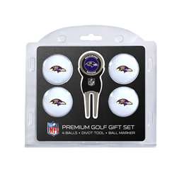 Baltimore Ravens Golf 4 Ball Gift Set 30206