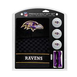 Baltimore Ravens Golf Embroidered Towel Gift Set 30220