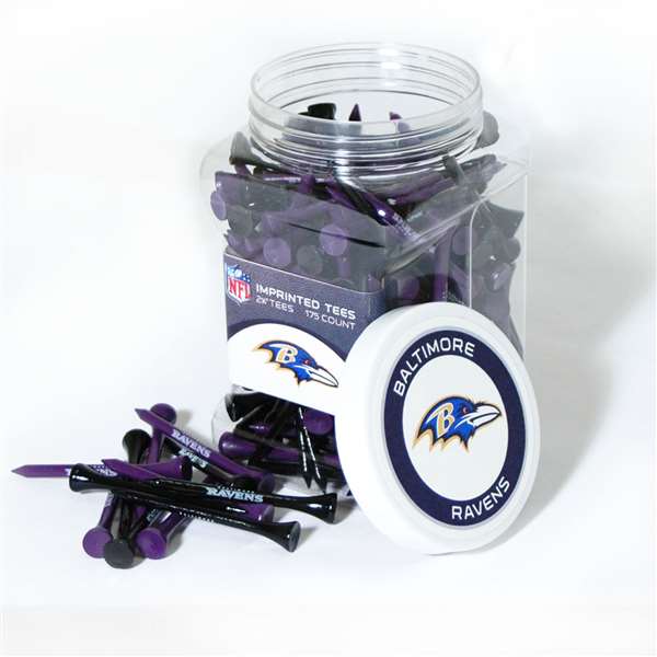 Baltimore Ravens Golf 175 Tee Jar 30251   