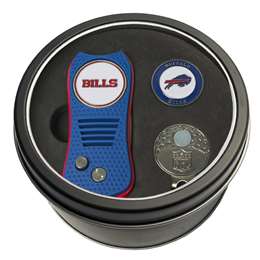 Buffalo Bills Golf Tin Set - Switchblade, Cap Clip, Marker 30357   