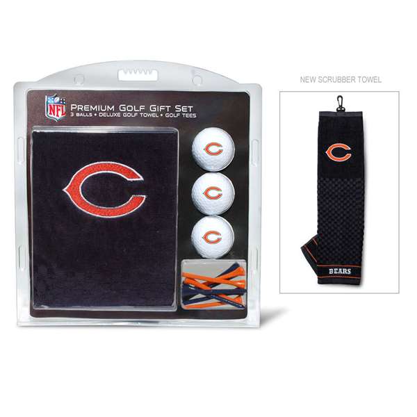 Chicago Bears Golf Embroidered Towel Gift Set 30520   