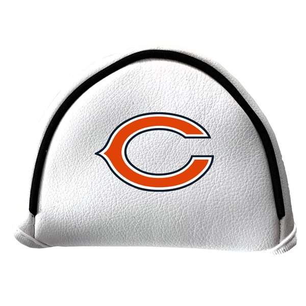 Chicago Bears Putter Cover - Mallet (White) - Printed Navy