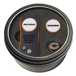 Chicago Bears Golf Tin Set - Switchblade, 2 Markers 30559   