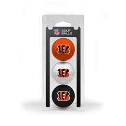 Cincinnati Bengals Golf 3 Ball Pack 30605