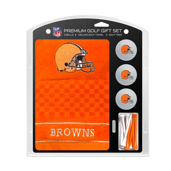 Cleveland Browns Golf Embroidered Towel Gift Set 30720   