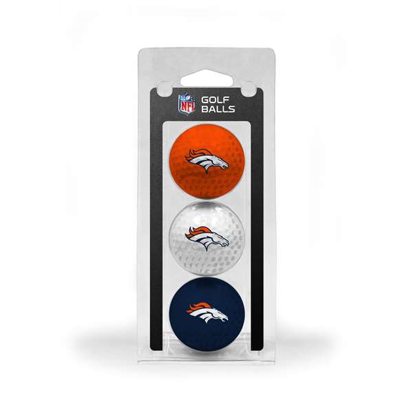 Denver Broncos Golf 3 Ball Pack 30805   