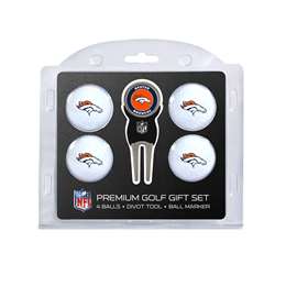 Denver Broncos Golf 4 Ball Gift Set 30806   