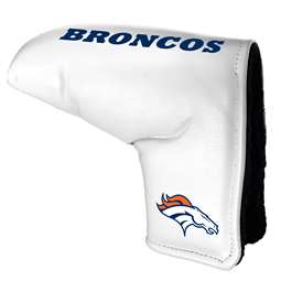 Denver Broncos Tour Blade Putter Cover (White) - Printed 