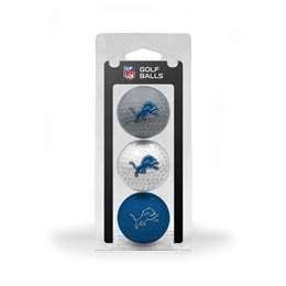 Detroit Lions Golf 3 Ball Pack 30905   