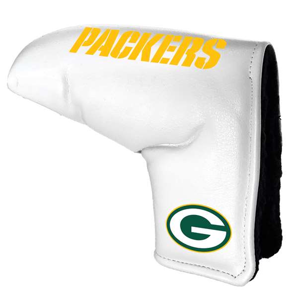 Green Bay Packers Tour Blade Putter Cover (White) - Printed