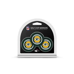 Green Bay Packers Golf 3 Pack Golf Chip 31088   