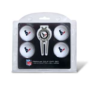Houston Texans Golf 4 Ball Gift Set 31106   