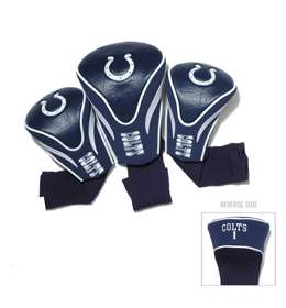 Indianapolis Colts Golf 3 Pack Contour Headcover 31294   