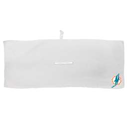 Miami Dolphins Microfiber Towel - 16" x 40" (White) 