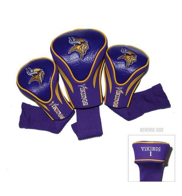 Minnesota Vikings Golf 3 Pack Contour Headcover 31694   