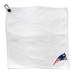 New England Patriots Microfiber Towel - 15" x 15" (White) 