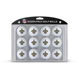 New Orleans Saints Golf Dozen Ball Pack 31803   