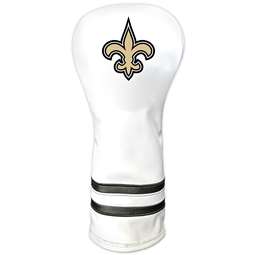 New Orleans Saints Vintage Fairway Headcover (White) - Printed 