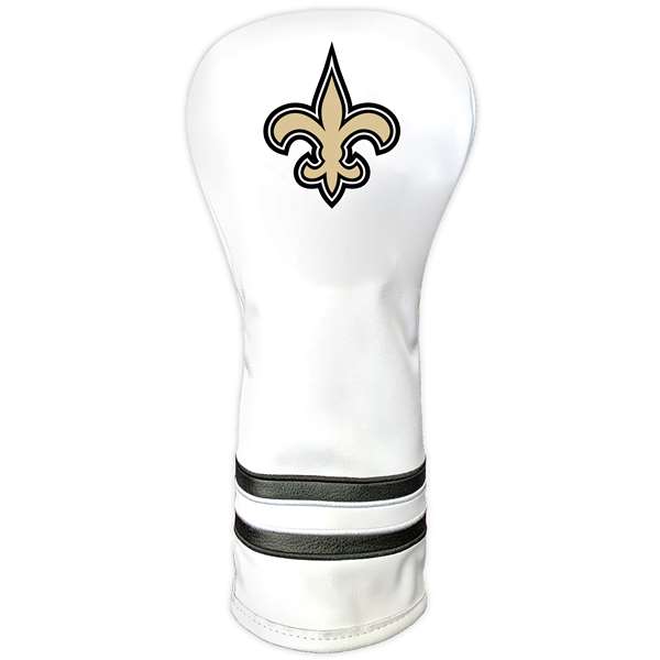 New Orleans Saints Vintage Fairway Headcover (White) - Printed 