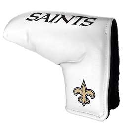 New Orleans Saints Tour Blade Putter Cover (White) - Printed 