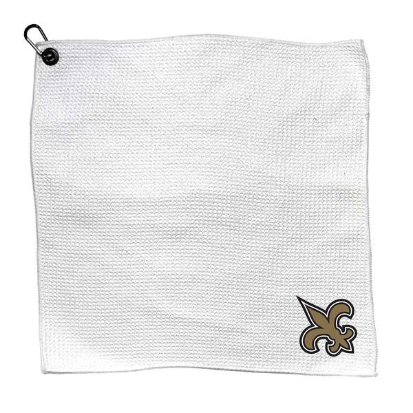 New Orleans Saints Microfiber Towel - 15" x 15" (White) 